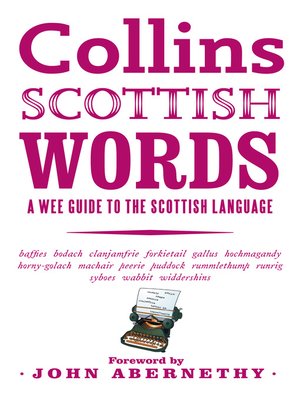 cover image of Collins Scottish Words